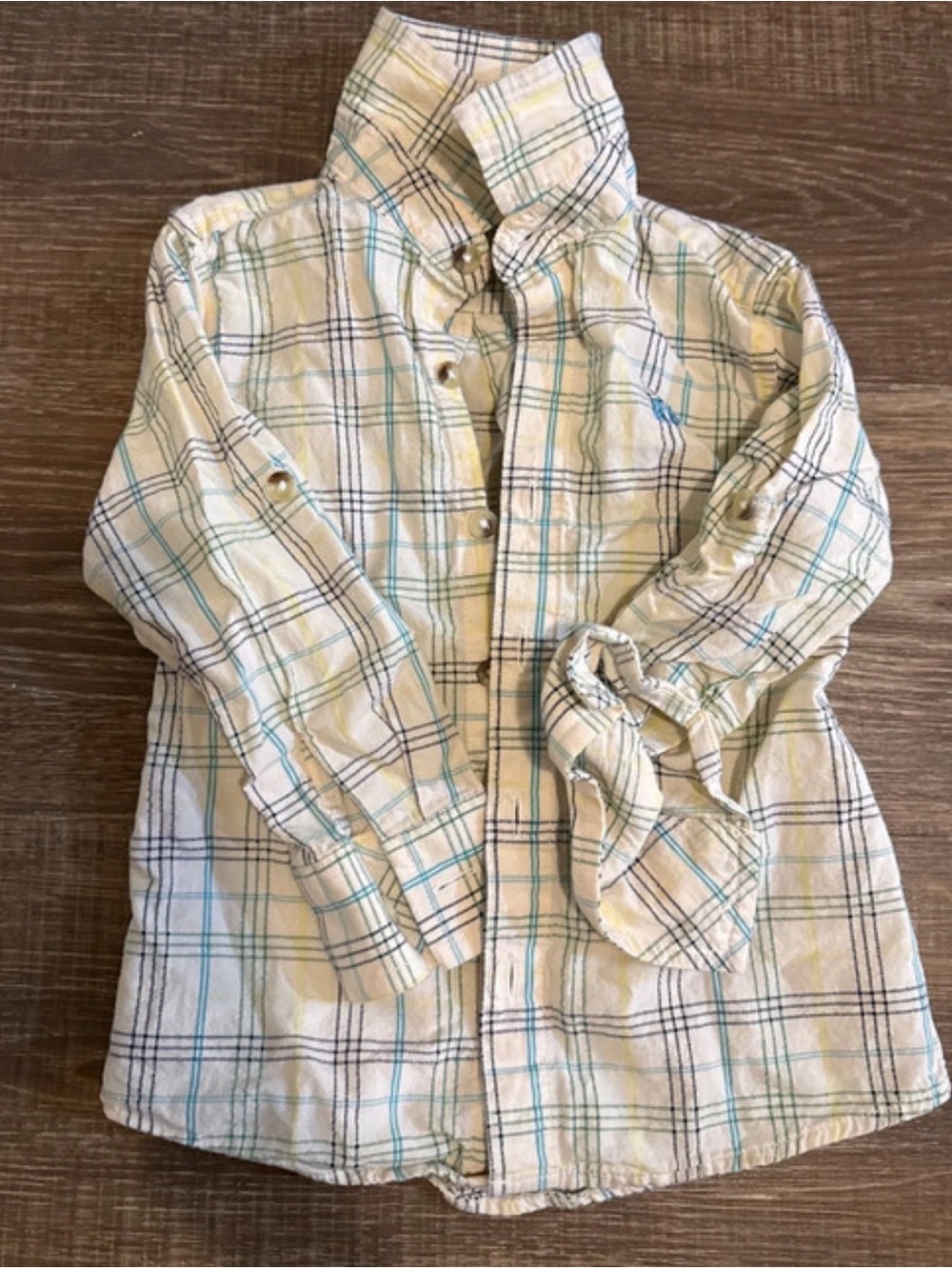 Rugged Butts 3t plaid shirt